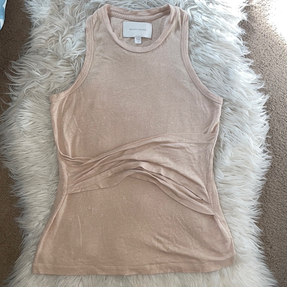 COPY - Brochu Walker | S razor back tan tank top